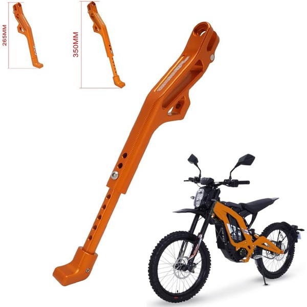 JFG RACING Sur Ron Kickstand,Motorcycle Kick Stand Side Aluminum Alloy