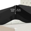 Hafaa King Size Fitted Sheets – Easy Care 25 cm