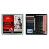 KOH-I-NOOR Gioconda K8899/4703 Artist Drawing Set 24 Pieces in Metal Case Church Motif
