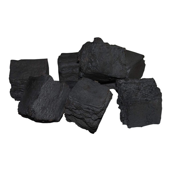 10 Large Gas Fire Replacement Coals In A Box In