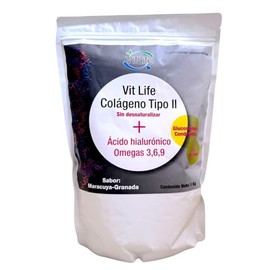 Colágeno Tipo II Ácido Hialurónico Maracuya 1 kg VitLife