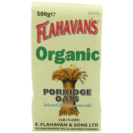 FLAHAVAN'S Organic Irish Porridge Oats, 500 gr
