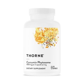 THORNE - Curcumin Phytosome 1000 mg (Meriva) - Clinically Studied, High Absorption - Supports Healthy Inflammatory Response in Joints, Muscles, GI Tract, Liver, Brain & Nerves* - 60 Servings