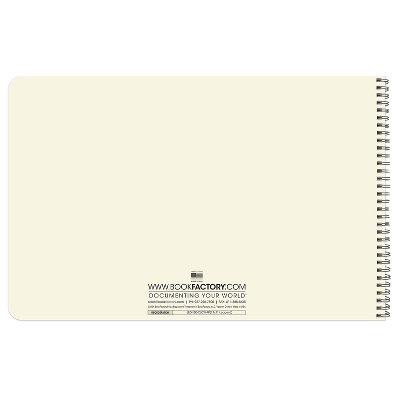 BookFactory Accounting Ledger Notebook/Large 5 Column Accounting Ledger Columnar (Five