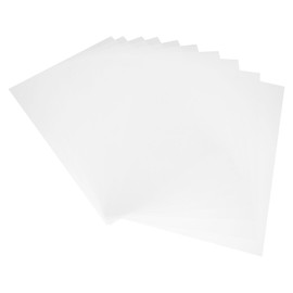 PLAFOPE Láminas De Plástico Duro y Transparente 10 Unidades Para Marcos Fotos Termoformado