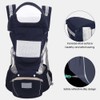 Infant Hipseat Multifunction Ergonomic Baby Wrap Breathable Newborn Front Facing