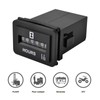 Jayron JR-HM001 Snap in Mechanical Hour Meter Rectangular Hour Meter