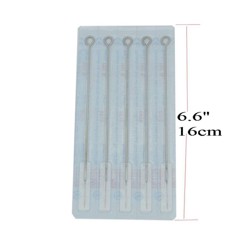 Needles 5RL,50pcs Disposable Sterilized Bugpin Needles Premium Quality Needle Liners