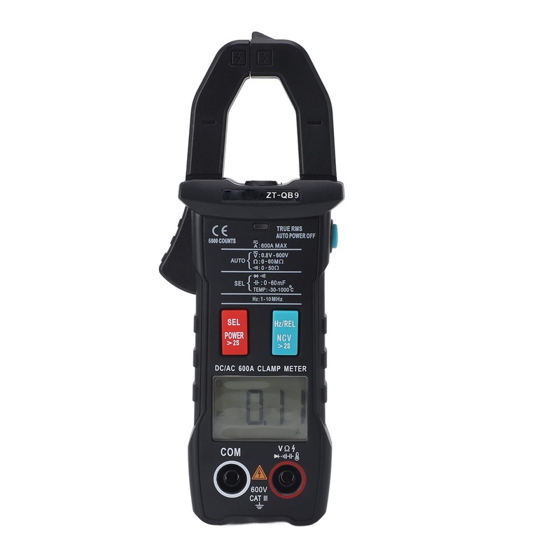 Digital Clamp Multimeter Portable Full Automatic Smart AC DC Current