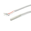 Cable Temperature Sensor Cable Length 5 m, Protective Tube Diameter 6 mm, 4 Conductors Pt100