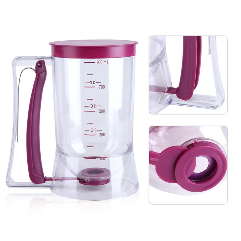 Manual Dough Dispenser, Pancake Dough Separator, Baking Tool, Home Kitchen