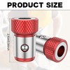 CCJZBCAU Magnetic Screwdriver Ring Instant Magnetizer Stainless Steel Anti-Slip Strong