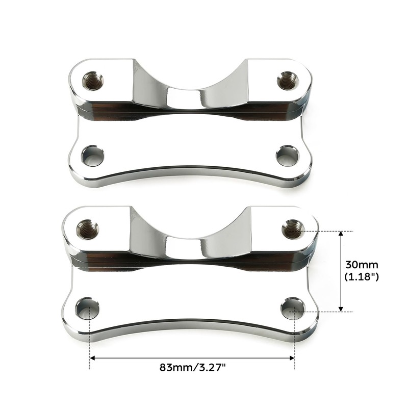 TCMT Front Fender Risers Spacer Mount Fit For Harley Touring