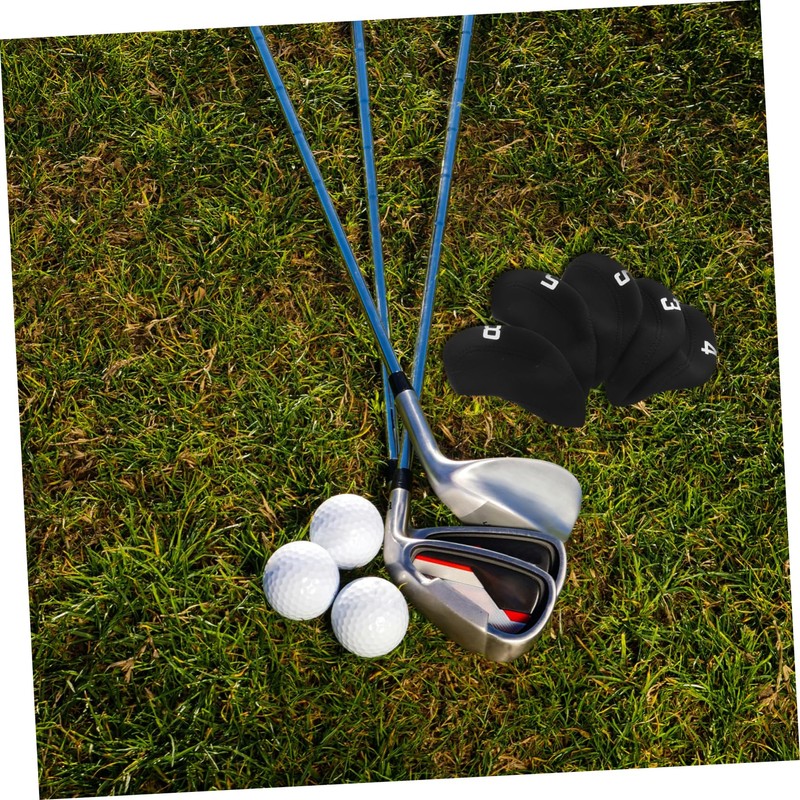 OHPHCALL Protective Golf Club Covers 11pcs Neoprene Head Covers for