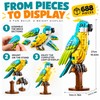 688-Piece Mechanical Animal Building Blocks for DIY Model Building –