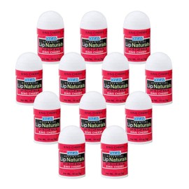 Bálsamo labial Lip Naturals, SPF 15, con vitamina E e hidratantes, 12 unidades                                                                        
