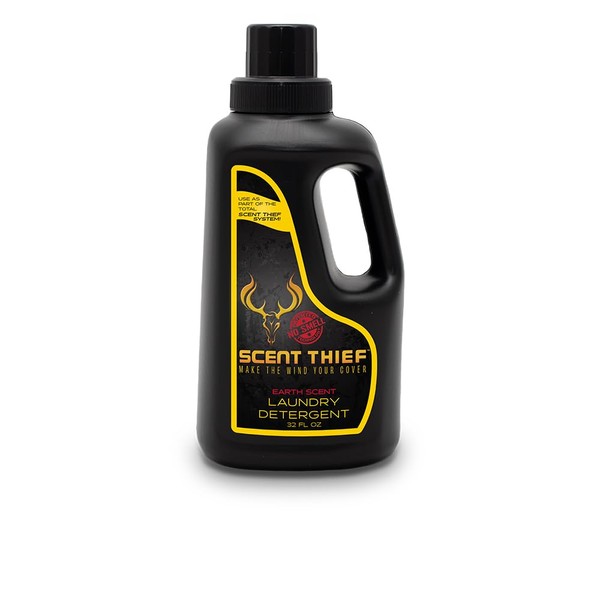 Scent Thief 32oz Scent Remover Laundry Detergent for Field and Deer Hunting, Acts As A Scent Blocker and Eliminates Animal’s Ability to Smell