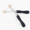 TIHOOD 2PCS Needle Point Tracing Wheel, 4mm Leather Paper ClothSewing