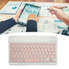 78 Key Wireless Bluetooth Keyboard 32.8ft Ergonomic Ultra Thin Silent
