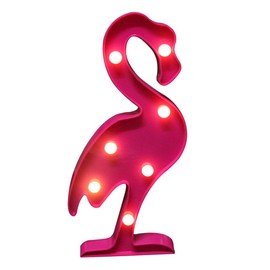 Monicanine LED Flamingo Pineapple Christmas Tree Soft Night Light Table Bed Lamp Xmas Party Decor (Flamingo)