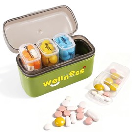 YL TRD Weekly Pill Organizer 1 Time a Day (4cubicle)