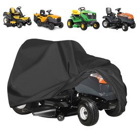 Priprilod Riding Mower Cover Waterproof 600D Outdoor Mower Tractor Cover (up to 54 inches) with Storage Bag For Greenworks, Honda, Husqvarna, Cub Cadet and Toro