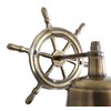 Antik 2000 Brass Bell Burnished with Steering Wheel and Cord