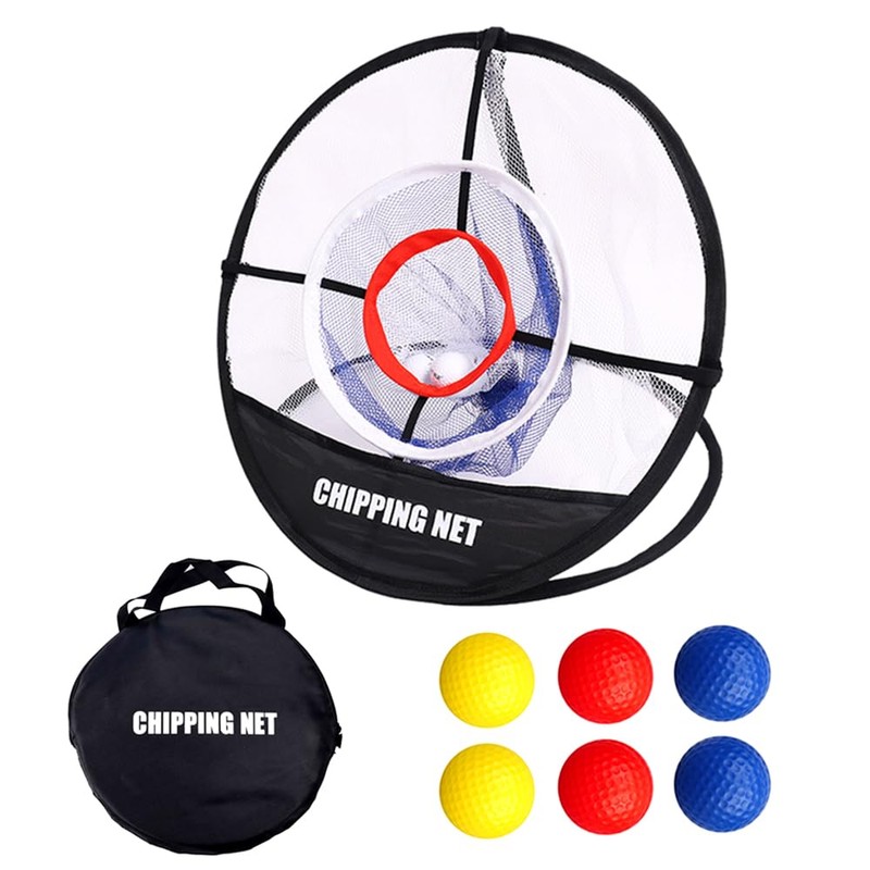Golf Chipping Net Chip Shot Net + 6 Balls set