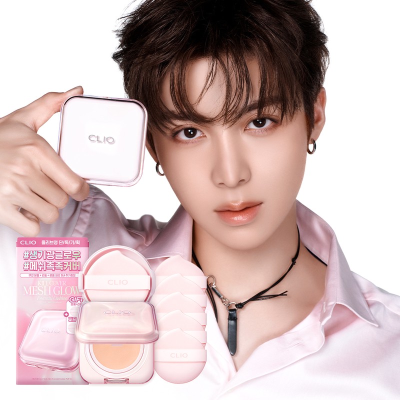 CLIO Kill Cover Mesh Glow Essential Cushion 15g+Refill (Set/Single) (5