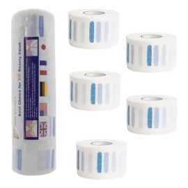 Papel Cuello Profesional Para Barberia 5 Rollos 100tiras Cu