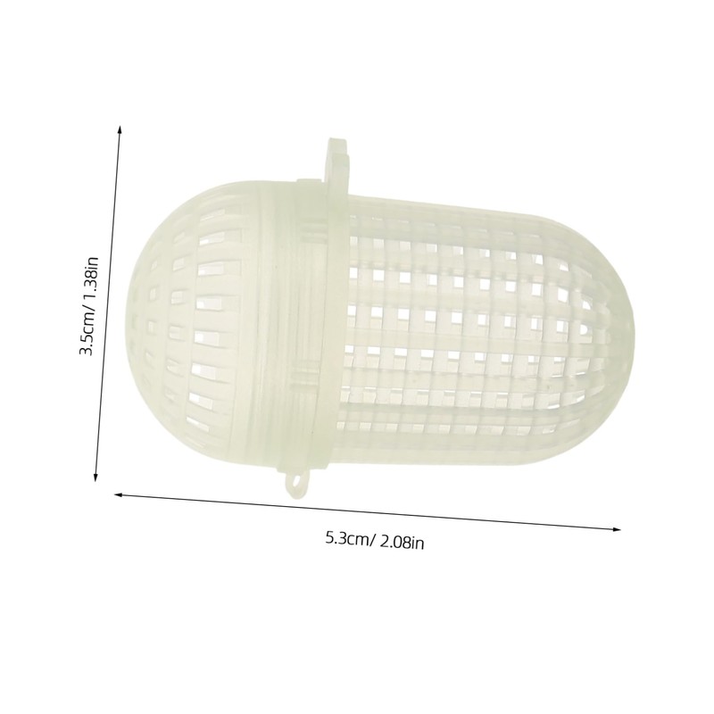 Mipcase 50pcs Fishing Bait Cage Trap for Crawfish Shrimp Crab