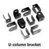 U Brackets for 1" Panels, 10 Pcs U Bracket for