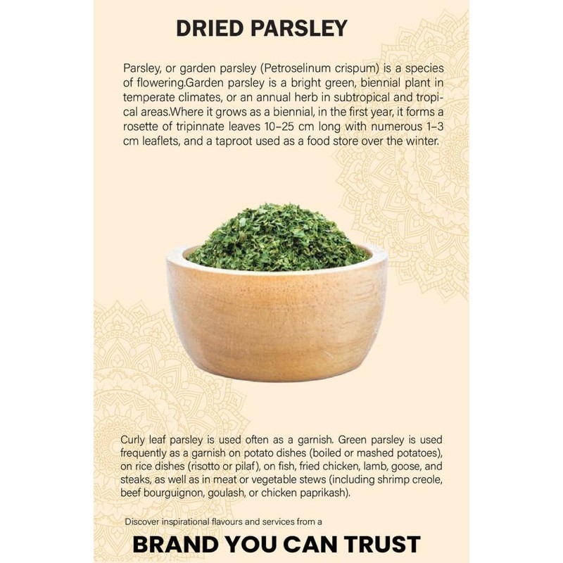 Dried Parsley ( 100g / 3.52oz ) | Parsley Herb