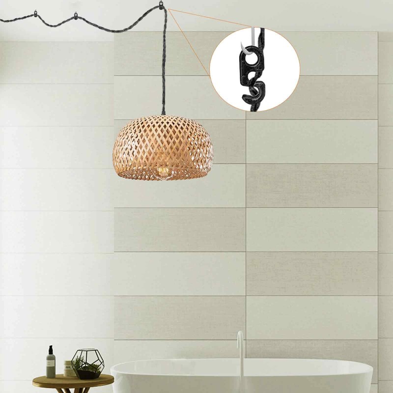 EE Eleven Master Industrial Plug in Pendant Light Cord Kit