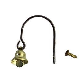 Melody Jane Dolls Houses Dollhouse Shop Gold Traditional Shopkeepers Wall Mounted Door Bell Accessories