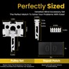 UBANU 12 Sets White Vertical Blind Repair Kit with Stem,