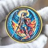 Guardian Angel Coin - Archangel Michael with Psalm 91:10-11 -