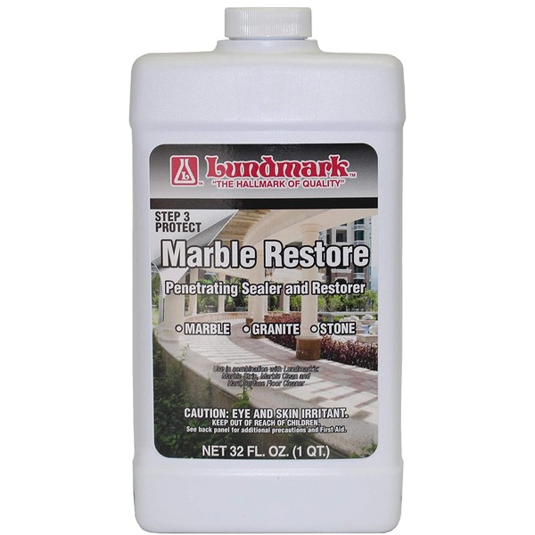 Lundmark Marble Restore, Marble and Granite Sealer and Restorer, 32-Ounce, 3536F32-6