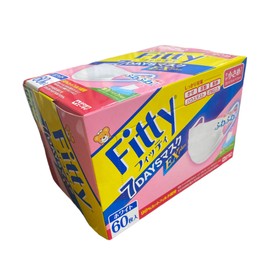 Fitty (Small, 5.7 x 3.5 inches (14.5 x 9 cm), Pack of 60