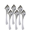 Dynore Set of 6 Classic Side Cut Dessert Spoons