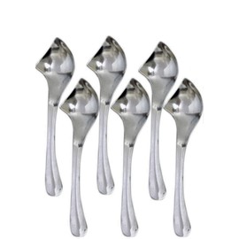Dynore Set of 6 Classic Side Cut Dessert Spoons