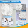 KEEPOW Steam Mop Pads 5 Pack for Bissell Powerfresh 1940