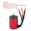 S3650 5200KV Brushless Waterproof Motor 4 Pole 12 Slot RC