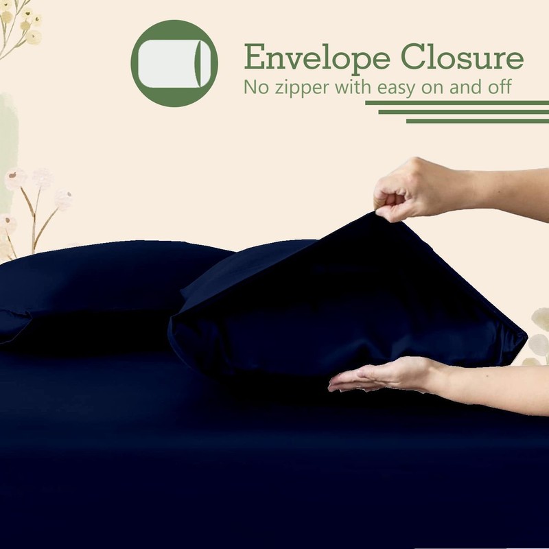 EGYLIN Pillow Cases 2 Pc Standard Size 50x75 cm 100%