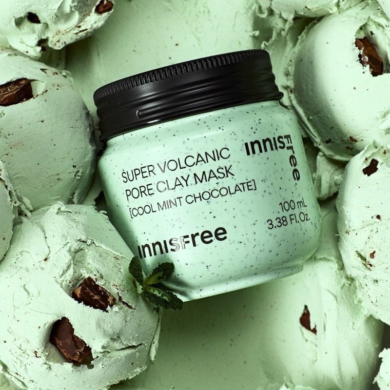 innisfree 이니스프리 수퍼 화산송이 모공 마스크 100mL [쿨 민트 초콜릿]