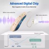 K&FCOPTEE BTE Rechargeable Hearing Aids Hearing Loss Invisible Digital Sound