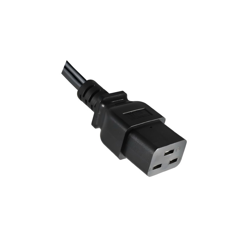 Power cable USA/IEC60320 °C19 1.8 m Black 12/YC18, SJT AWG