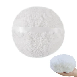 Large Powder Puff, Body Large Powder Puff, Soft and Fluffy Extra Face Powder, Comfortable and Reusable Powder Applicator for Women