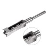 uxcell Square Hole Drill Bit, 1" High-Carbon Steel Hollow Chisel