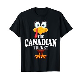 Thanksgiving The Canadian Turkey Pajama T-Shirt